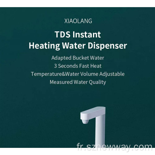 Distributeur d&#39;eau d&#39;eau Xiaolang TDS Dispositif de pompe à eau électrique